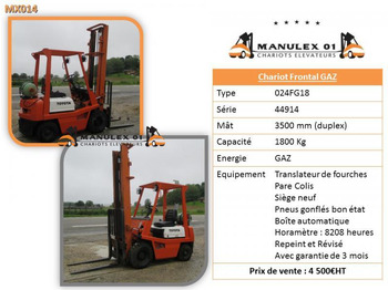 지게차 Toyota 024FG18 : 사진 4 지게차 Toyota 024FG18 : 사진 4