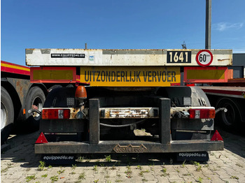드롭사이드/ 플랫베드 세미 트레일러 Nooteboom OVB-73-04, 73 tons Ballast trailer, 4 axles, 3 hydraulic steering axles, 75% tyres, MOT 03/2026 : 사진 4