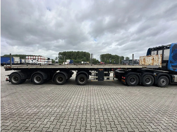 드롭사이드/ 플랫베드 세미 트레일러 Nooteboom OVB-73-04, 73 tons Ballast trailer, 4 axles, 3 hydraulic steering axles, 75% tyres, MOT 03/2026 : 사진 3