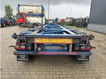 컨테이너 운반 장치/ 스와프 보디 세미 트레일러 Van Hool 40FT HC-chassis, DISCBRAKES, liftaxle, extendable : 사진 4