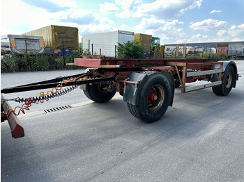 컨테이너 운반 장치/ 스와프 보디 트레일러 DEOM - SCHMIT R202P 2-AS CONTAINER TRANSPORT - BPW - GOEDE BANDEN - LUCHTVERING - BELGISCHE PAPIEREN : 사진 3