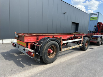컨테이너 운반 장치/ 스와프 보디 트레일러 DEOM - SCHMIT R202P 2-AS CONTAINER TRANSPORT - BPW - GOEDE BANDEN - LUCHTVERING - BELGISCHE PAPIEREN : 사진 2