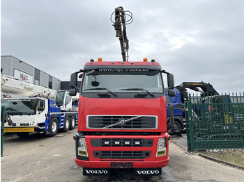 드롭사이드/ 플랫베드 트럭, 크레인 트럭 Volvo FH 400 8X4 + HIAB 130 R - STEEL SPRING / BLATT / BALLIESTAS - I SHIFT - BELGIAN TRUCK : 사진 2