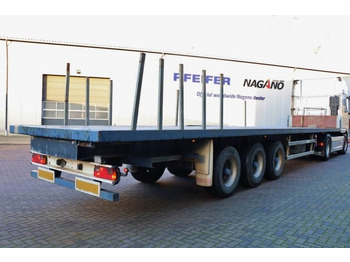 드롭사이드/ 플랫베드 세미 트레일러 Groenewegen DRO-12-27 3 Axle Trailer, 32t Capacity, BPW Axles : 사진 3