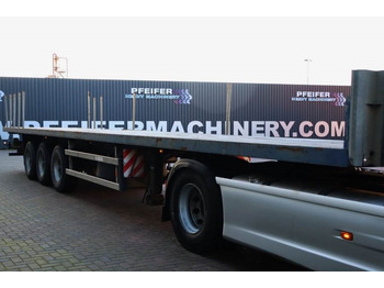 드롭사이드/ 플랫베드 세미 트레일러 Groenewegen DRO-12-27 3 Axle Trailer, 32t Capacity, BPW Axles : 사진 2