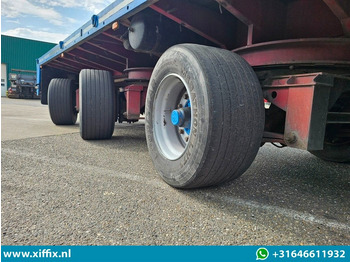 드롭사이드/ 플랫베드 세미 트레일러 Lako 3-ass. Vlakke dubbel 2x uitschuifbare oplegger / 3x gestuurd : 사진 5