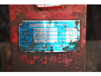 워터 펌프 Diversen VAS FIREPUMP FORD MOTOR 90 M3 EN 8 BAR : 사진 5