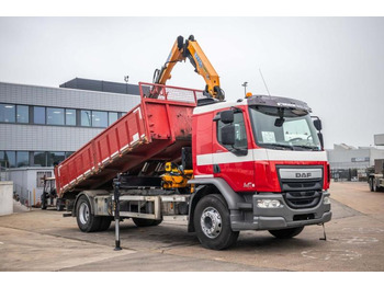 덤프트럭, 크레인 트럭 DAF LF 250 - EFFER 145 : 사진 2 덤프트럭, 크레인 트럭 DAF LF 250 - EFFER 145 : 사진 2