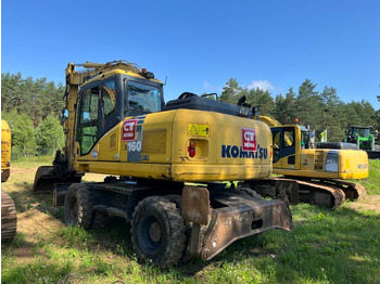휠 굴삭기 Komatsu PW 160-7 : 사진 4