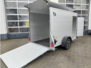 밀폐형 박스 트레일러 Cargo Roadster 300 300x150x184cm Alu Poly black Seitentür Alufelgen Pullman 100 km/H 1300kg : 사진 2