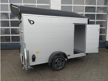 밀폐형 박스 트레일러 Cargo Roadster 300 300x150x184cm Alu Poly black Seitentür Alufelgen Pullman 100 km/H 1300kg : 사진 5