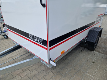 캐러밴 Koffer Camp TFS ST 320.01 320x150x180cm Premium Rampe Seitentür Fenster Bett 1300kg 100km/H : 사진 3