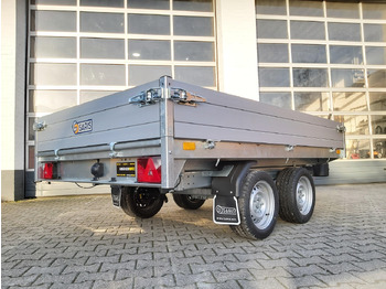 덤프 트레일러 Saris Kipper K1 276 170 2000 2 276x170x30cm Alu Auffahrrampen Heckstützen Handpumpe 13" 2000kg : 사진 4