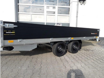 드롭사이드/ 플랫베드 트레일러 Saris PL406 204 2700 2 406x204x35cm black Edition LED Beleuchtung 13" ( XL) 2700kg Januar Aktion : 사진 3