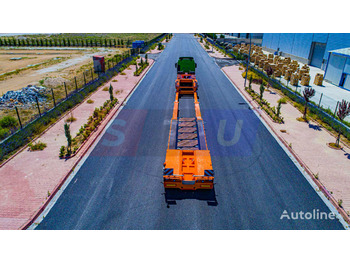 신규 저하대 세미 트레일러 STU 2 Axle Extendable Low Loader : 사진 2