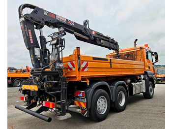 덤프트럭, 크레인 트럭 MAN TGS 28.360 6x4-4 HIAB 144E-4 Kran Euro5 : 사진 3