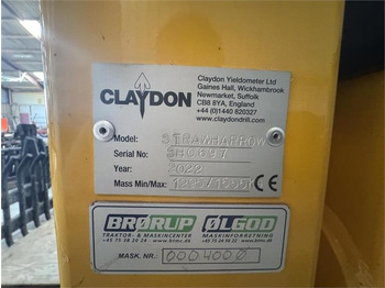 잔디 써레 Claydon 7,5 meter Kørt under 300 HA : 사진 4