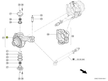 스티어링 너클 JAGUAR