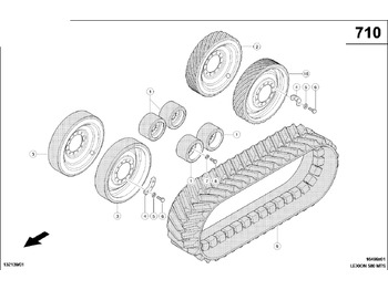 언더캐리지 부품 CLAAS