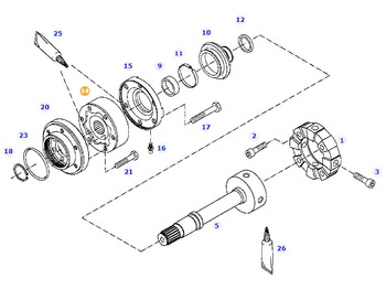 드라이브 축 FENDT