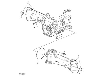 차축 및 부품 JOHN DEERE