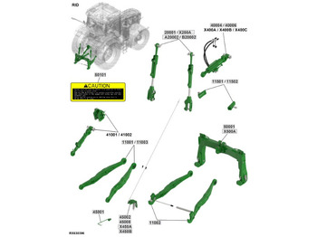 예비 부속 JOHN DEERE
