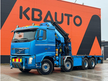 드롭사이드/ 플랫베드 트럭, 크레인 트럭 Volvo FH 16 660 8x4 PK60002 + JIB / PLATFORM L=6232 mm : 사진 2