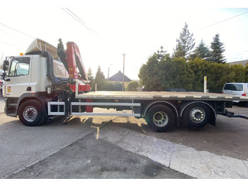 드롭사이드/ 플랫베드 트럭, 크레인 트럭 DAF CF 85 410 : 사진 2