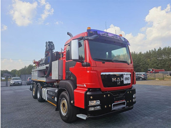 진공 흡입 트럭 MAN WUKO LARSEN for collecting liquid waste : 사진 2