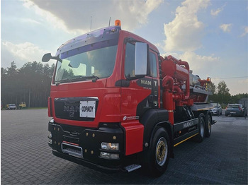 진공 흡입 트럭 MAN WUKO LARSEN for collecting liquid waste : 사진 3