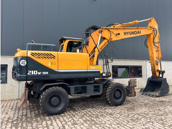 휠 굴삭기 Hyundai Robex 210 W-9 A - 210 W - 200 W - 180 W : 사진 5