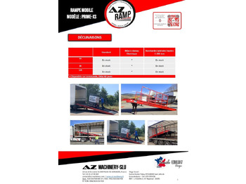 신규 로딩 램프 AZ RAMP-PRIME XS-10 .  Industrial Mobil Loading Ramp : 사진 4