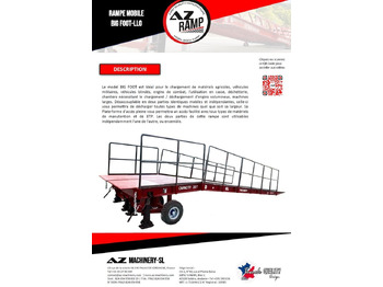 신규 로딩 램프 Large Mobile dock ramp, uncouplable AZ RAMP - KING VERSION, BIG FOOT L20 T-INOX : 사진 2 신규 로딩 램프 Large Mobile dock ramp, uncouplable AZ RAMP - KING VERSION, BIG FOOT L20 T-INOX : 사진 2
