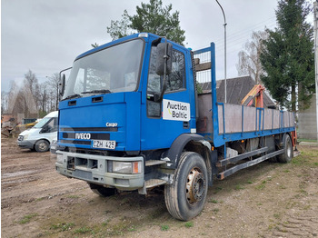 드롭사이드/ 플랫베드 트럭, 크레인 트럭 Iveco 180E18 : 사진 2
