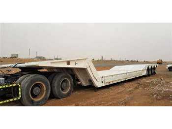 신규 저하대 세미 트레일러 AME 120 Ton 4 Axle Front Loading Lowbed Semi-Trailer : 사진 2