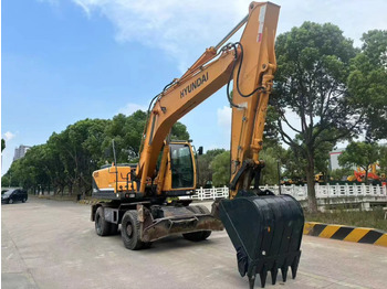 휠 굴삭기 HYUNDAI R210