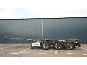 리스 Krone 3 AXLE CONTAINER TRANSPORT TRAILER EXTENDABLE 45 FT Krone 3 AXLE CONTAINER TRANSPORT TRAILER EXTENDABLE 45 FT : 사진 1