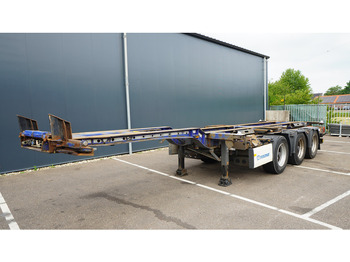 리스 Krone 3 AXLE CONTAINER TRANSPORT TRAILER EXTENDABLE 45 FT Krone 3 AXLE CONTAINER TRANSPORT TRAILER EXTENDABLE 45 FT : 사진 2