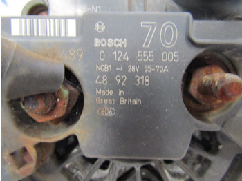 전기 설비 지자체/ 특수 차량 용 DENNIS ELITE II BOSCH ALTERNATOR P/NO 0124555005 : 사진 3