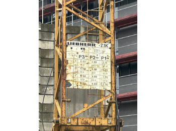 타워 크레인 Liebherr 71k Baukran Turmdrehkran 71 K / Baujahr 2003 gebraucht : 사진 5