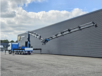드롭사이드/ 플랫베드 트럭, 크레인 트럭 MAN TGX 35.480 8x4-4 / HMF 85 t/m + JIB / WINCH : 사진 3