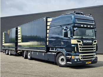 박스 트럭 Scania R620 V8 6X2 LONGLINE / FULL AIR / BOX /COMBI : 사진 5