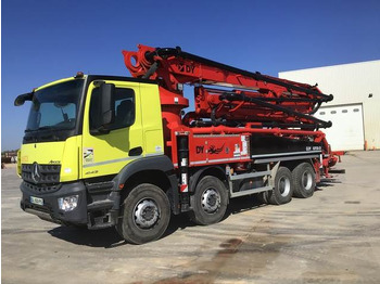 콘크리트 펌프 트럭 MERCEDES-BENZ Arocs 4143