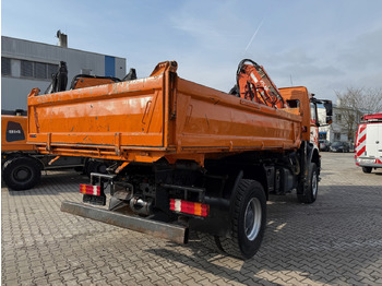 덤프트럭, 크레인 트럭 Mercedes-Benz 1833 Axor Kipper Kran Allrad : 사진 4