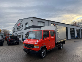 커튼사이더 트럭 Mercedes-Benz 816 Vario Doka Pritsche Plane 2x AHK : 사진 2