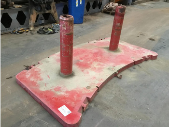 카운터 웨이트 모바일 크레인 용 Grove GMK 5100 counterweight 3,0 ton : 사진 4 카운터 웨이트 모바일 크레인 용 Grove GMK 5100 counterweight 3,0 ton : 사진 4