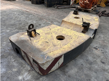 카운터 웨이트 건설기계 용 Krupp KMK 4080 - 5110 - 5120 Counterweight 5,8 ton : 사진 4