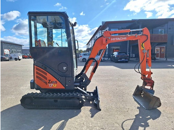 미니 굴삭기 Hitachi ZX17U-2 KALLISTAJA+4-KAUHAA : 사진 4