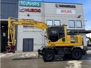 휠 굴삭기 KOMATSU PW160
