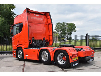 트랙터 유닛 Scania R450 NGS 6x2/4NB - RETARDER - FULL AIR - 748 TKM - LEATHER SEATS - NAVI - 2 x FUEL TANKS - LED LIGHTS - : 사진 3